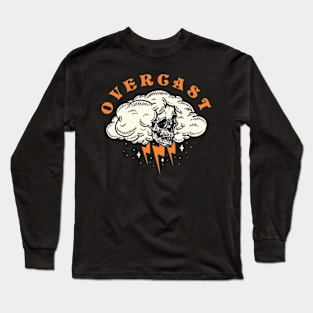 rock skull terror - overcast Long Sleeve T-Shirt